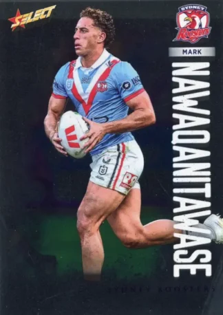 2026 NRL League Heroes Base Silver Foil - Base 187 Mark Nawaqanitawase Sydney Roosters