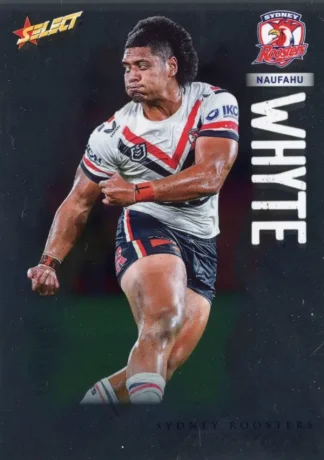 2026 NRL League Heroes Base Silver Foil - Base 195 Naufahu Whyte Sydney Roosters
