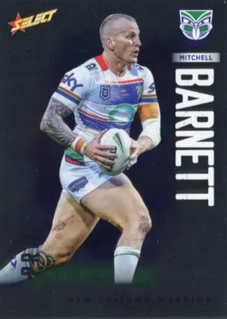 2026 NRL League Heroes Base Silver Foil - Base 197 Mitchell Barnett Warriors