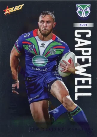 2026 NRL League Heroes Base Silver Foil - Base 198 Kurt Capewell Warriors