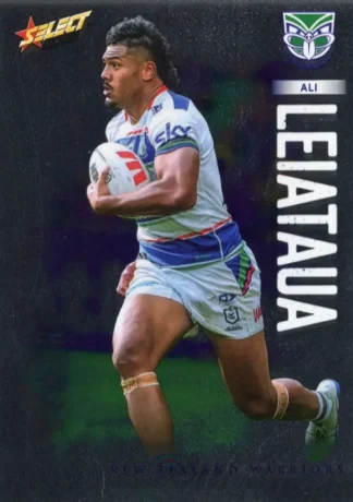 2026 NRL League Heroes Base Silver Foil - Base 203 Ali Leiataua Warriors