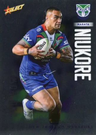 2026 NRL League Heroes Base Silver Foil - Base 207 Marata Niukore Warriors
