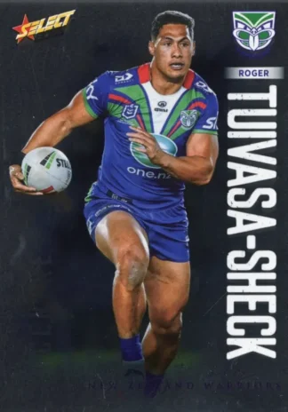 2026 NRL League Heroes Base Silver Foil - Base 208 Roger Tuivasa-Sheck Warriors