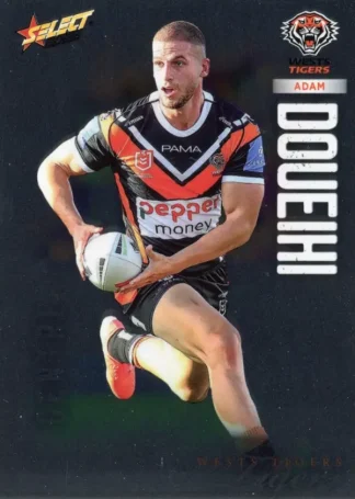 2026 NRL League Heroes Base Silver Foil - Base 211 Adam Doueihi Wests Tigers