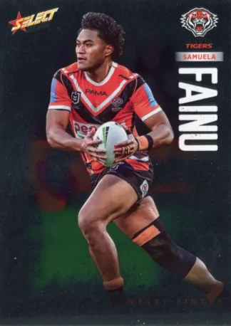 2026 NRL League Heroes Base Silver Foil - Base 213 Samuela Fainu Wests Tigers