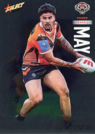 2026 NRL League Heroes Base Silver Foil - Base 217 Terrell May Wests Tigers