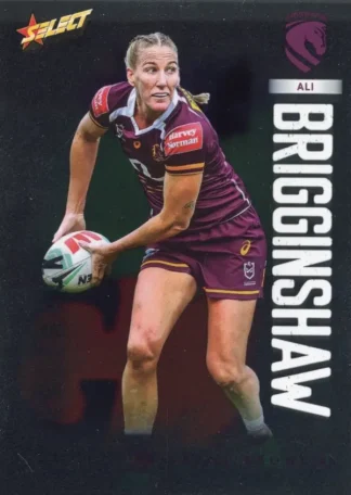 2026 NRL League Heroes Base Silver Foil - Base 222 Ali Brigginshaw Brisbane Broncos
