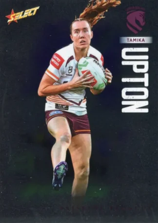 2026 NRL League Heroes Base Silver Foil - Base 225 Tamika Upton Brisbane Broncos