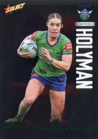 2026 NRL League Heroes Base Silver Foil - Base 226 Sophie Holyman Canberra Raiders