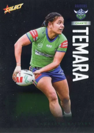 2026 NRL League Heroes Base Silver Foil - Base 228 Chante' Temara Canberra Raiders