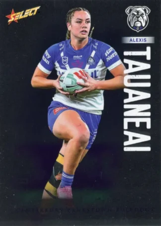 2026 NRL League Heroes Base Silver Foil - Base 232 Alexis Tauaneai Canterbury Bulldogs