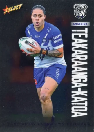2026 NRL League Heroes Base Silver Foil - Base 233 Teakaraanga-Katoa Canterbury Bulldogs