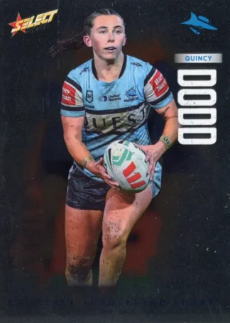 2026 NRL League Heroes Base Silver Foil - Base 235 Quincy Dodd Cronulla Sharks