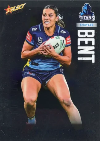 2026 NRL League Heroes Base Silver Foil - Base 238 Shaylee Bent Gold Coast Titans