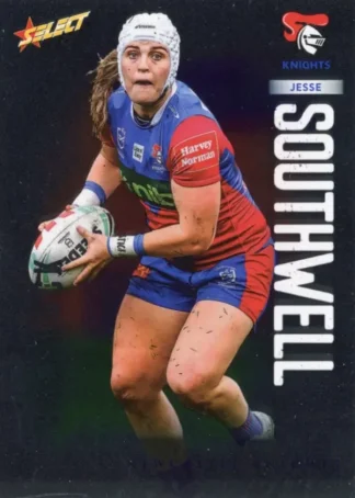 2026 NRL League Heroes Base Silver Foil - Base 245 Jesse Southwell Newcastle Knights