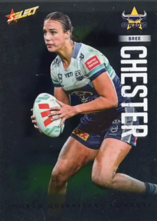 2026 NRL League Heroes Base Silver Foil - Base 246 Bree Chester North QLD Cowboys
