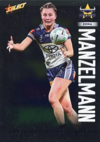 2026 NRL League Heroes Base Silver Foil - Base 248 Emma Manzelmann North QLD Cowboys