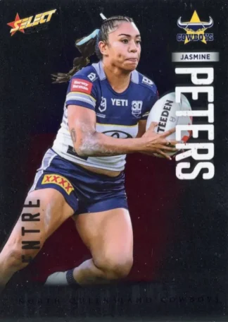 2026 NRL League Heroes Base Silver Foil - Base 249 Jasmine Peters North QLD Cowboys