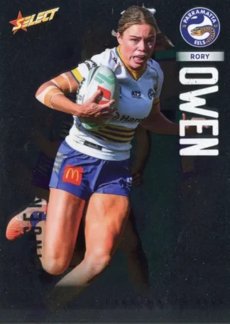 2026 NRL League Heroes Base Silver Foil - Base 252 Rory Owen Parramatta Eels