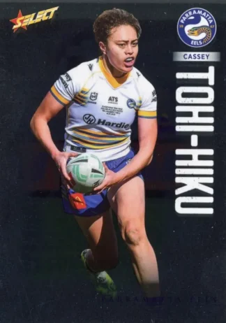 2026 NRL League Heroes Base Silver Foil - Base 253 Cassey Tohi-Hiku Parramatta Eels