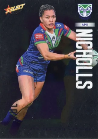 2026 NRL League Heroes Base Silver Foil - Base 264 Apii Nicholls Warriors