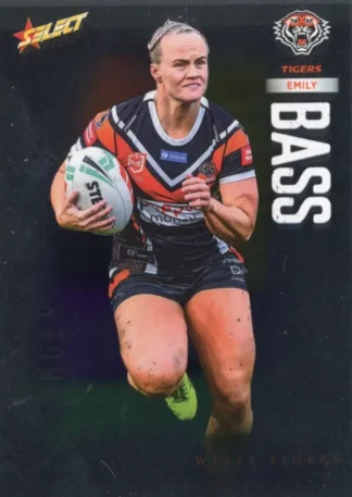 2026 NRL League Heroes Base Silver Foil - Base 267 Emily Bass Wests Tigers