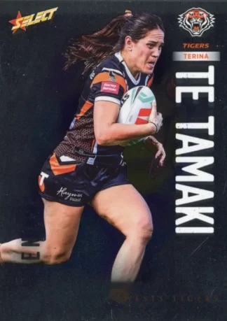 2026 NRL League Heroes Base Silver Foil - Base 268 Terina Te Tamaki Wests Tigers