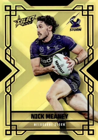 2026 NRL League Heroes Colours Die-Cut Gold - CDG101 Nick Meaney Melbourne Storm
