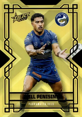 2026 NRL League Heroes Colours Die-Cut Gold - CDG138 Will Penisini Parramatta Eels