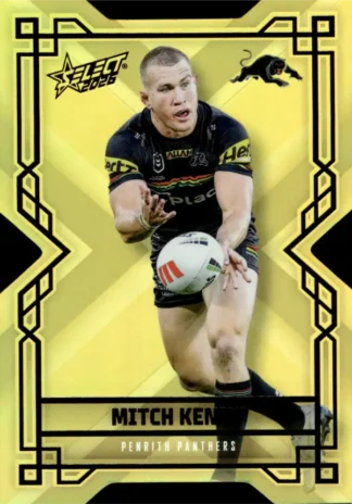 2026 NRL League Heroes Colours Die-Cut Gold - CDG147 Mitch Kenny Penrith Panthers