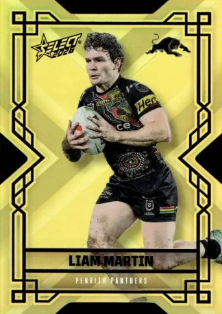 2026 NRL League Heroes Colours Die-Cut Gold - CDG149 Liam Martin Penrith Panthers