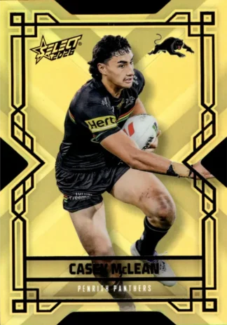 2026 NRL League Heroes Colours Die-Cut Gold - CDG150 Casey McLean Penrith Panthers