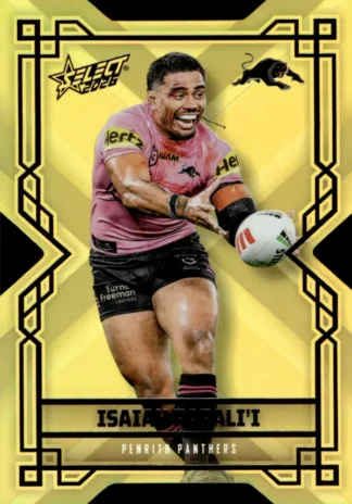 2026 NRL League Heroes Colours Die-Cut Gold - CDG151 Isaiah Papali’i Penrith Panthers
