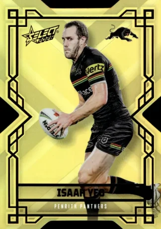 2026 NRL League Heroes Colours Die-Cut Gold - CDG156 Isaah Yeo Penrith Panthers