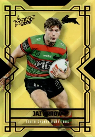 2026 NRL League Heroes Colours Die-Cut Gold - CDG157 Jai Arrow South Sydney Rabbitohs