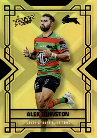 2026 NRL League Heroes Colours Die-Cut Gold - CDG161 Alex Johnston Sydney Rabbitohs