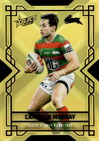2026 NRL League Heroes Colours Die-Cut Gold - CDG166 Cameron Murray South Sydney Rabbitohs