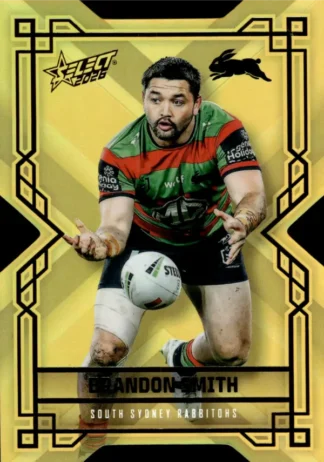 2026 NRL League Heroes Colours Die-Cut Gold - CDG167 Brandon Smith South Sydney Rabbitohs