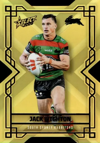 2026 NRL League Heroes Colours Die-Cut Gold - CDG169 Jack Wighton South Sydney Rabbitohs