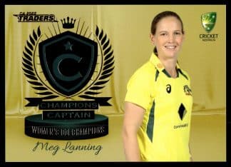 2022 CA Traders Champions Captain Case Card – CC02 Meg Lanning