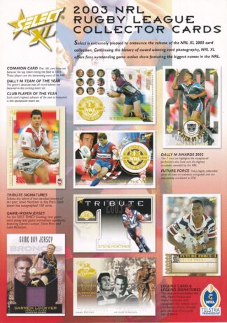 2003 NRL XL