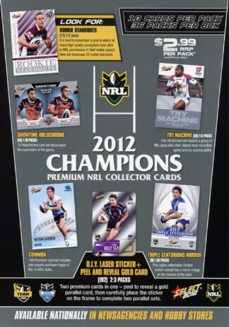 2012 NRL Champions