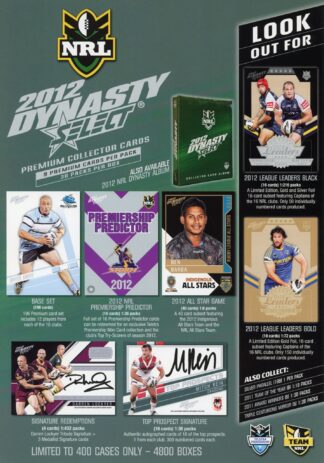2012 NRL Dynasty