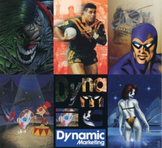 1995 Dynamic Marketing Trading Cards Promotional Card - Signed by Glenn Ford