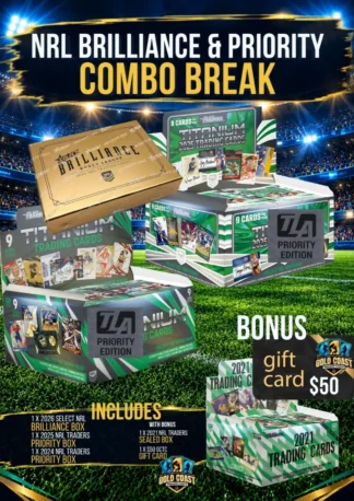 Break #553 - NRL Brilliance & Priority Combo Break - Random Team