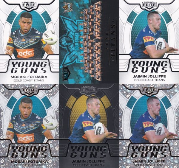 2020 NRL Elite Team Master Set #5 - Gold Coast Titans - Image 4