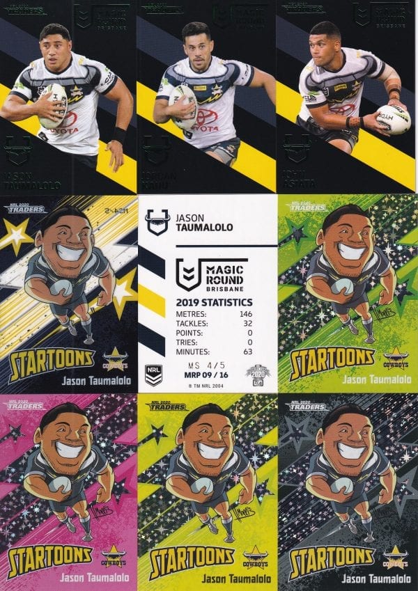 2020 NRL Traders Team Master Set #4 - North QLD Cowboys - Image 4