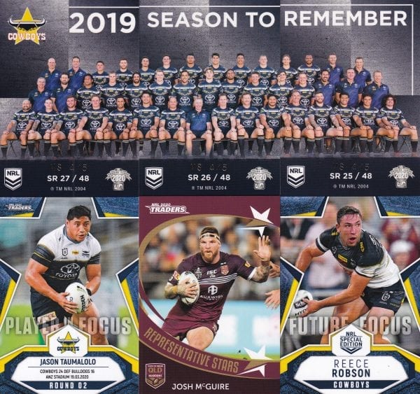 2020 NRL Traders Team Master Set #4 - North QLD Cowboys - Image 5