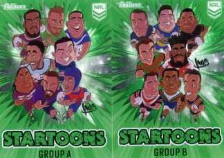 2021 NRL Traders Startoons Set - Group A & B