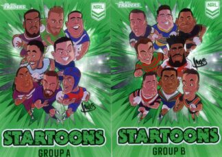 2021 NRL Traders Startoons Set - Group A & B